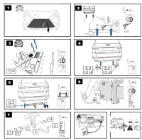 Фаркоп 7609-A Oris на Chery Tiggo 5 2017-2020 без выреза в бампере. Тип шара: A. Нагрузки: 1200/75 кг, масса фаркопа 18,5 кг (без электрики в комплекте) от магазина ФаркопРос